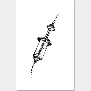 Injection Needle Posters and Art